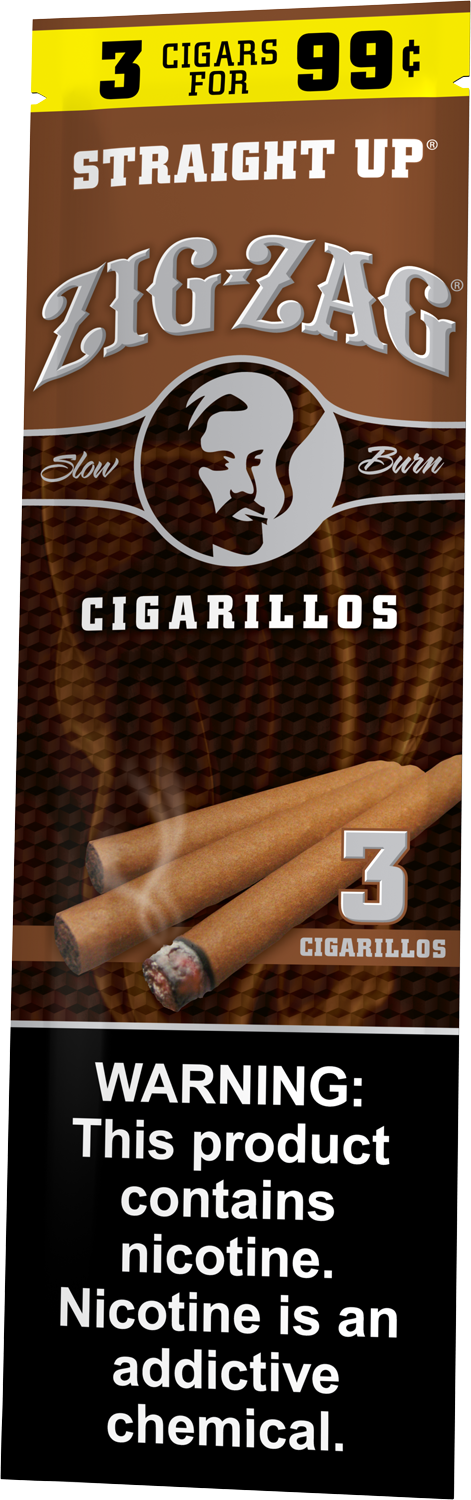 Zig-Zag Straight Up Cigarillos, 3 for $0.99