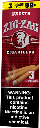 Zig-Zag Sweets Cigarillos, 3 for $0.99