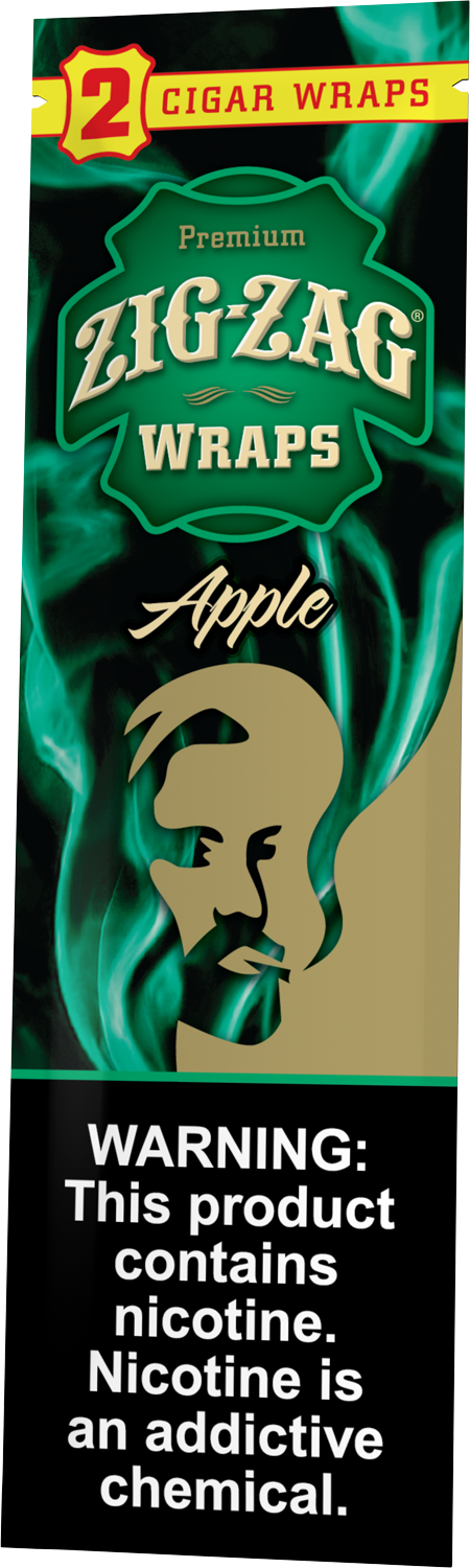Zig-Zag Apple Cigar Wraps