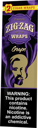Zig-Zag Grape Cigar Wraps