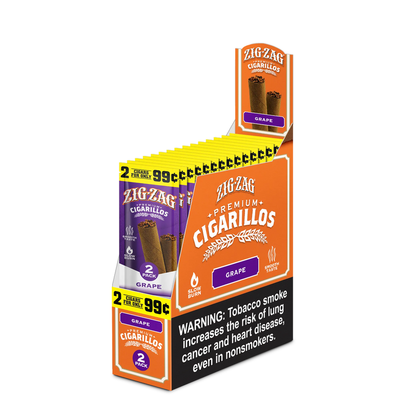 Zig-Zag Premium Grape Cigarillos