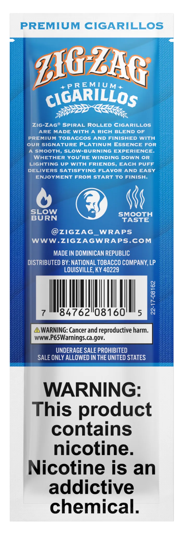 Zig-Zag Premium Blueberry Cigarillos