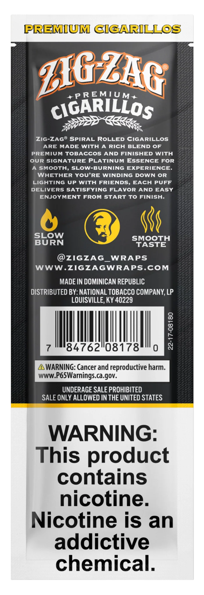Zig-Zag Premium Gold Cigarillos