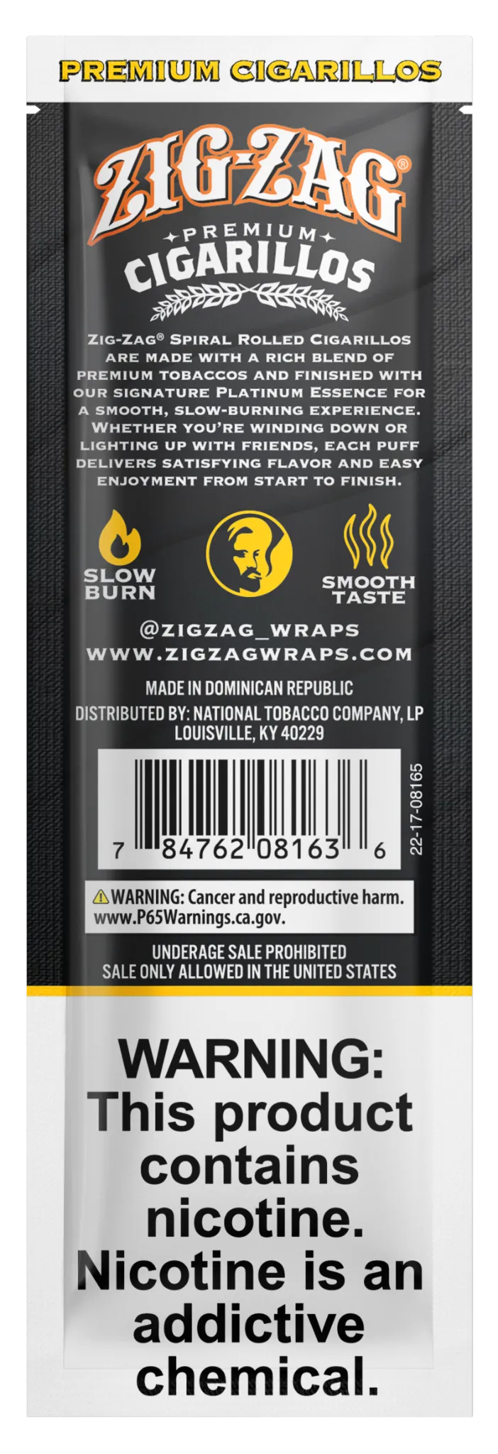 Zig-Zag Premium Gold Cigarillos