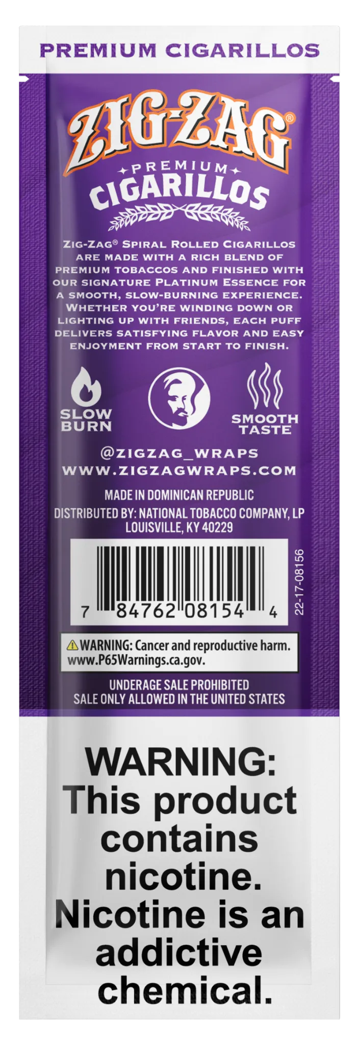 Zig-Zag Premium Grape Cigarillos
