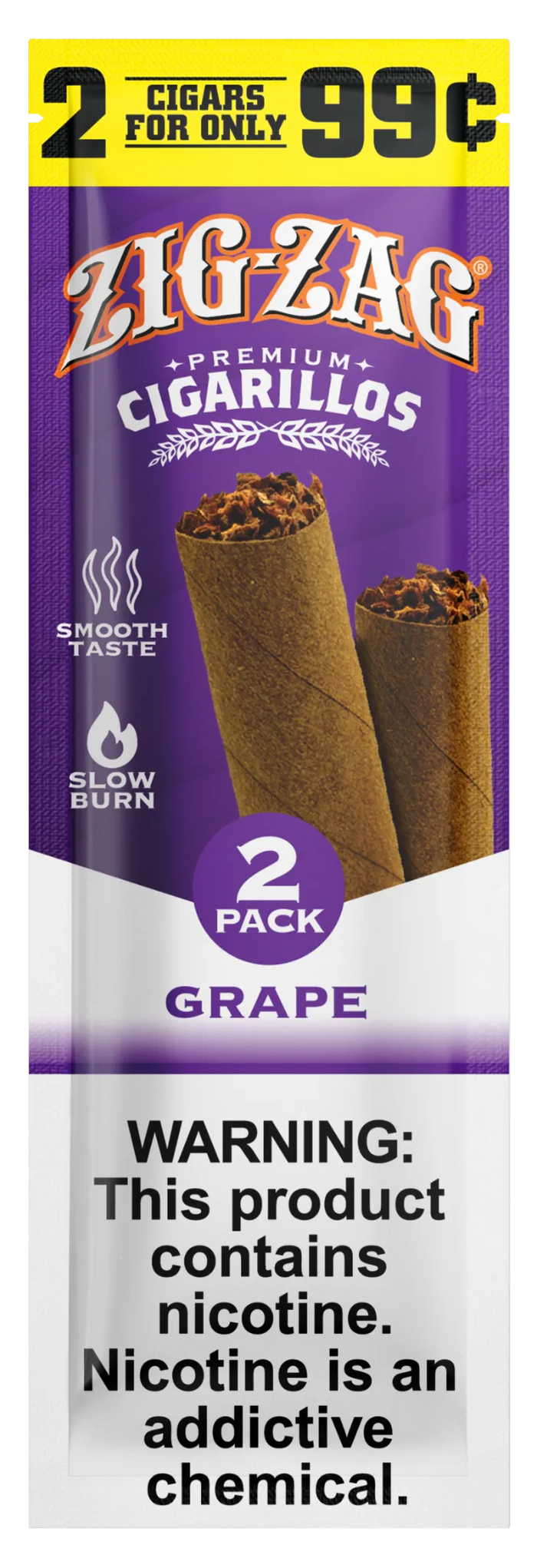 Zig-Zag Premium Grape Cigarillos