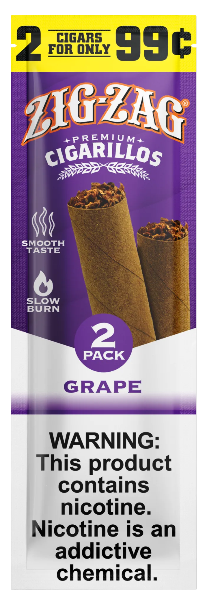 Zig-Zag Premium Grape Cigarillos