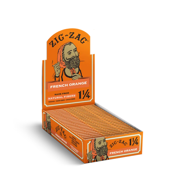 Zig-Zag 1 1/4 French Orange Rolling Papers Zig-Zag 1 1/4 French Orange Rolling Papers