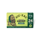 Zig Zag 1 1/4 Organic Hemp Paper Cones (24ct)