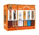 Zig-Zag Papers & Cones 6 SKU Display Case
