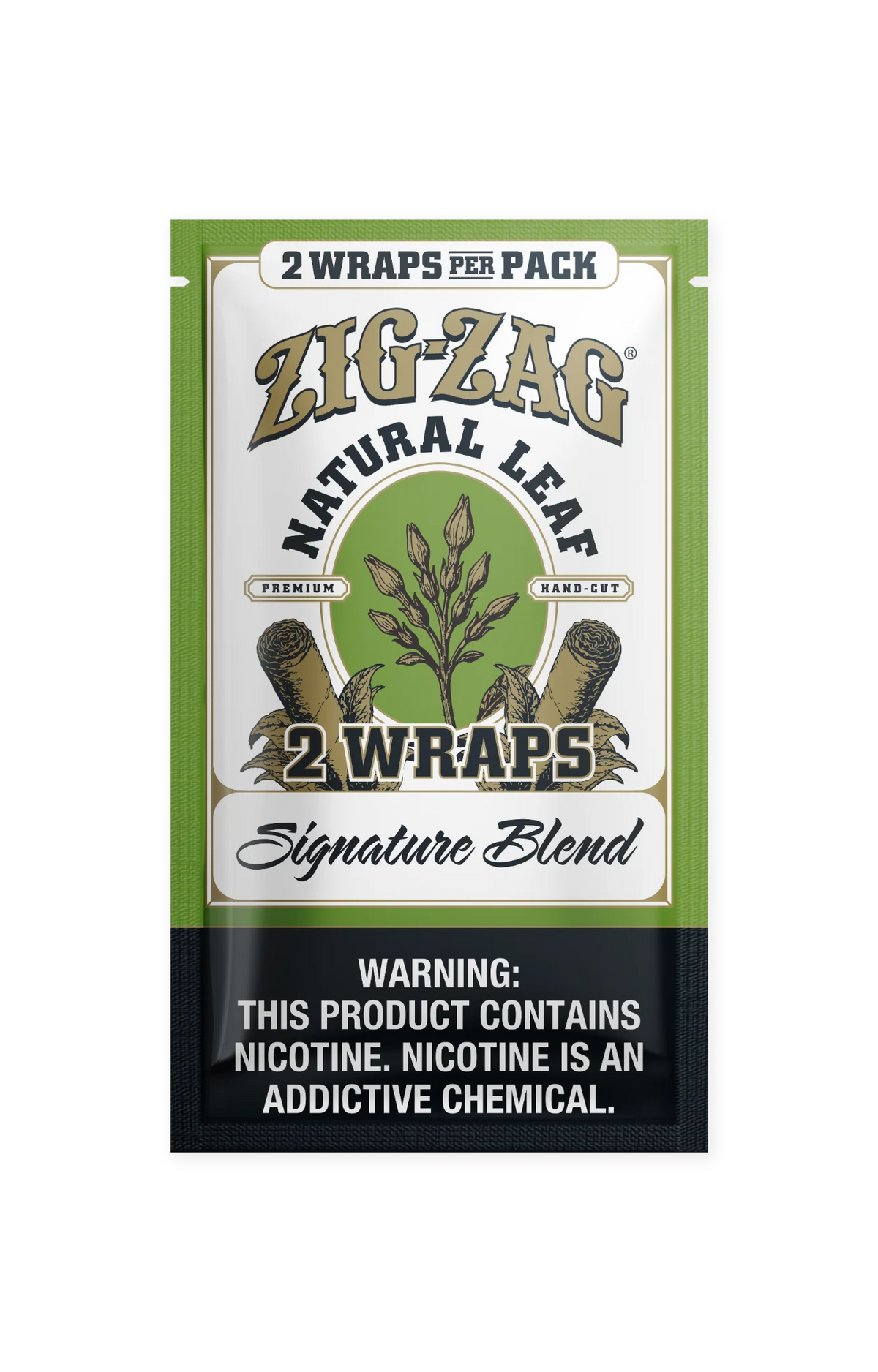 Zig-Zag Natural Leaf Flatwraps - Signature Blend