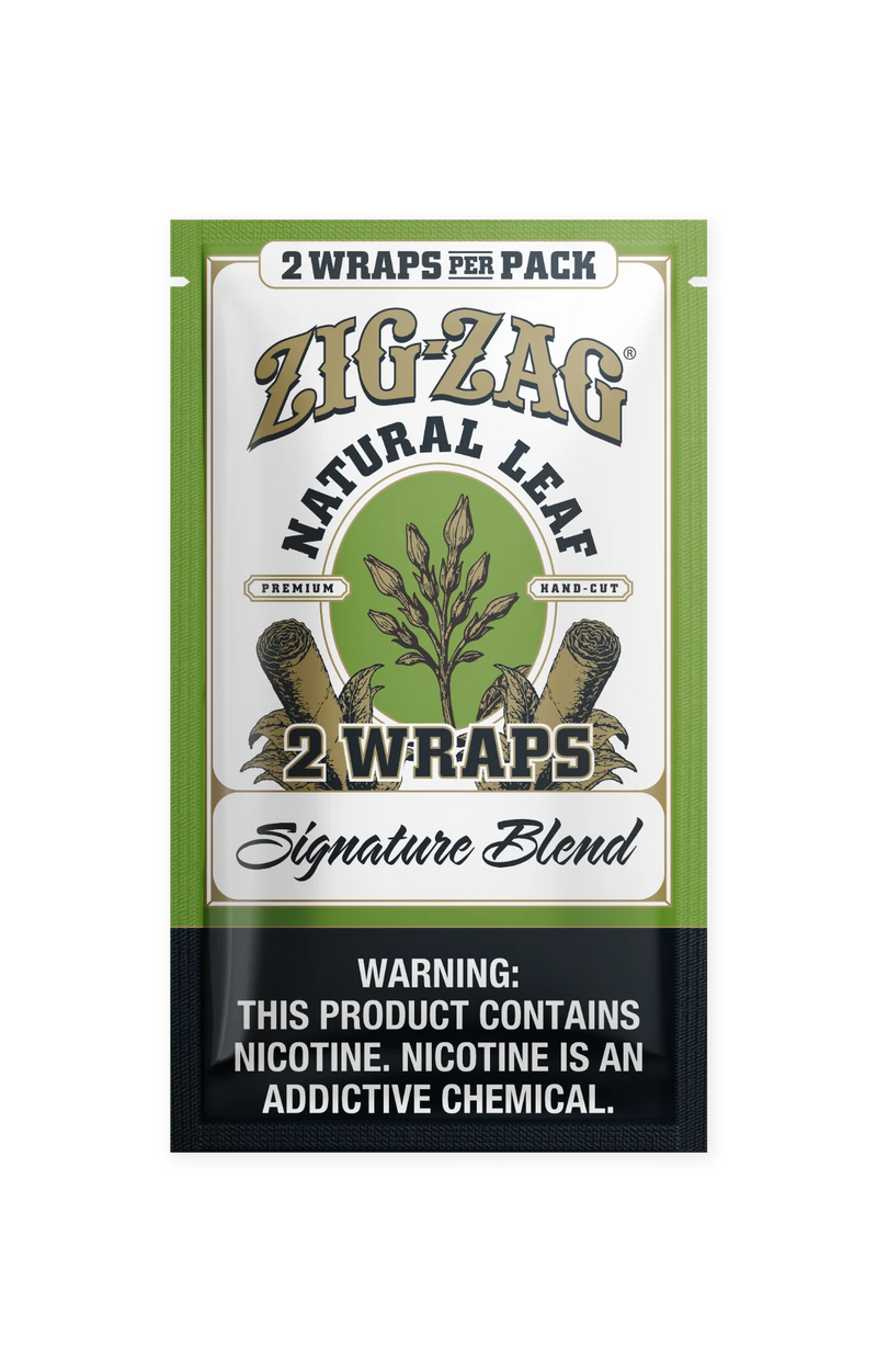 Zig-Zag Natural Leaf Flatwraps - Signature Blend
