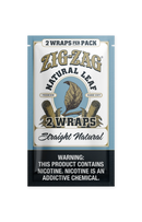 Zig-Zag Natural Leaf Flatwraps Texas Pack - Straight Natural