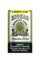 Zig-Zag Natural Leaf Flatwraps - Signature Blend