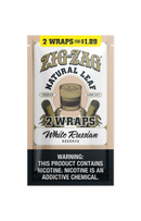 Zig-Zag Natural Leaf Flatwraps - White Russian Reserve