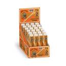 Zig Zag 1 1/4 Unbleached Paper Cone Tubes