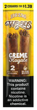 Zig-Zag Woods Rough Cut Cigars - Crème Royale