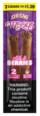 Zig-Zag Woods Rough Cut Cigars - Silk & Berries