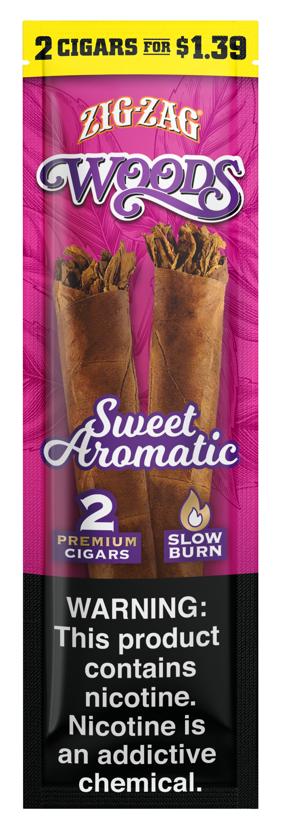 Zig-Zag Woods Rough Cut Cigars - Sweet Aromatic Zig-Zag Woods Rough Cut Cigars - Sweet Aromatic