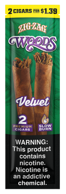 Zig-Zag Woods Rough Cut Cigars - Velvet