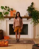 Zig-Zag Vertex Hoodie - Mocha