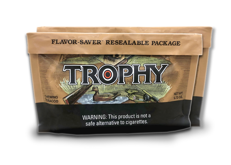 Trophy Bonus Loose Leaf Chewing Tobacco - 2 Pack