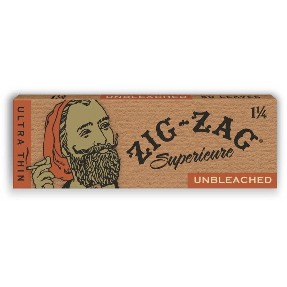  Smoking Brand Rolling Paper - Brown Unbleached - 1 1/4