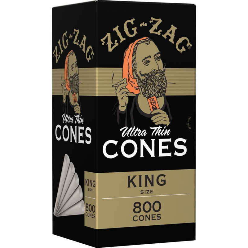 Zig-Zag King Size Ultra Thin Bulk Cones