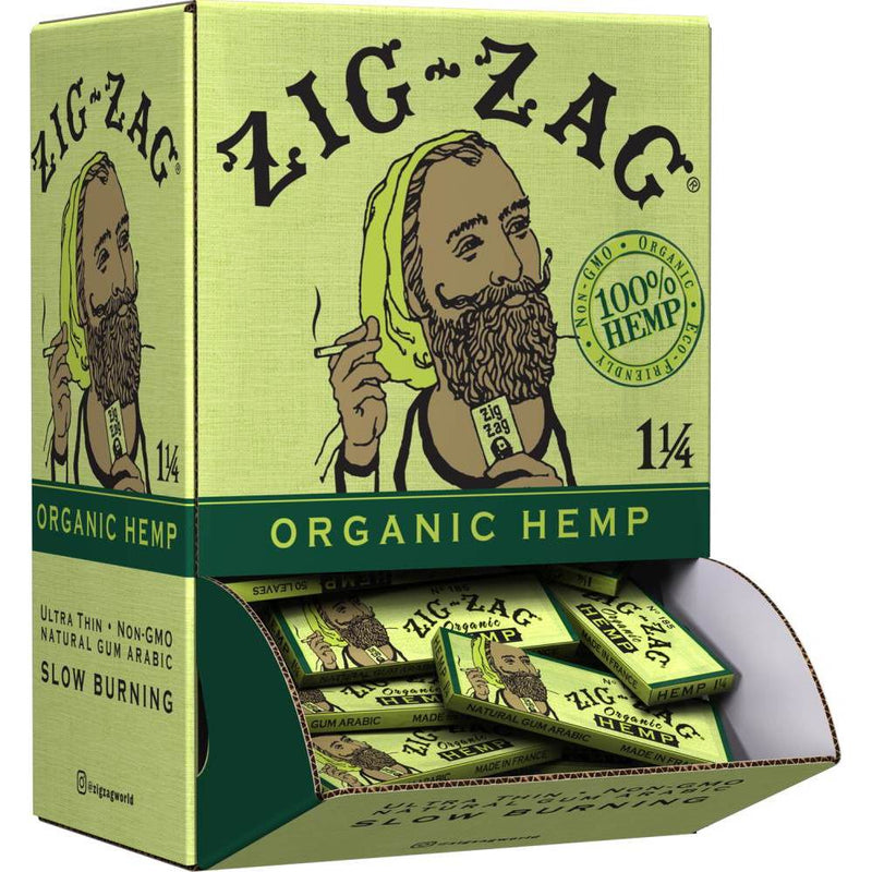 Zig-Zag 1 1/4 Organic Hemp Rolling Papers