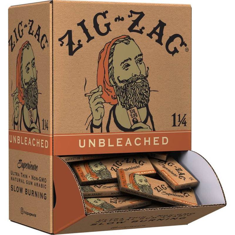 Zig-Zag 1 1/4 Unbleached Rolling Papers