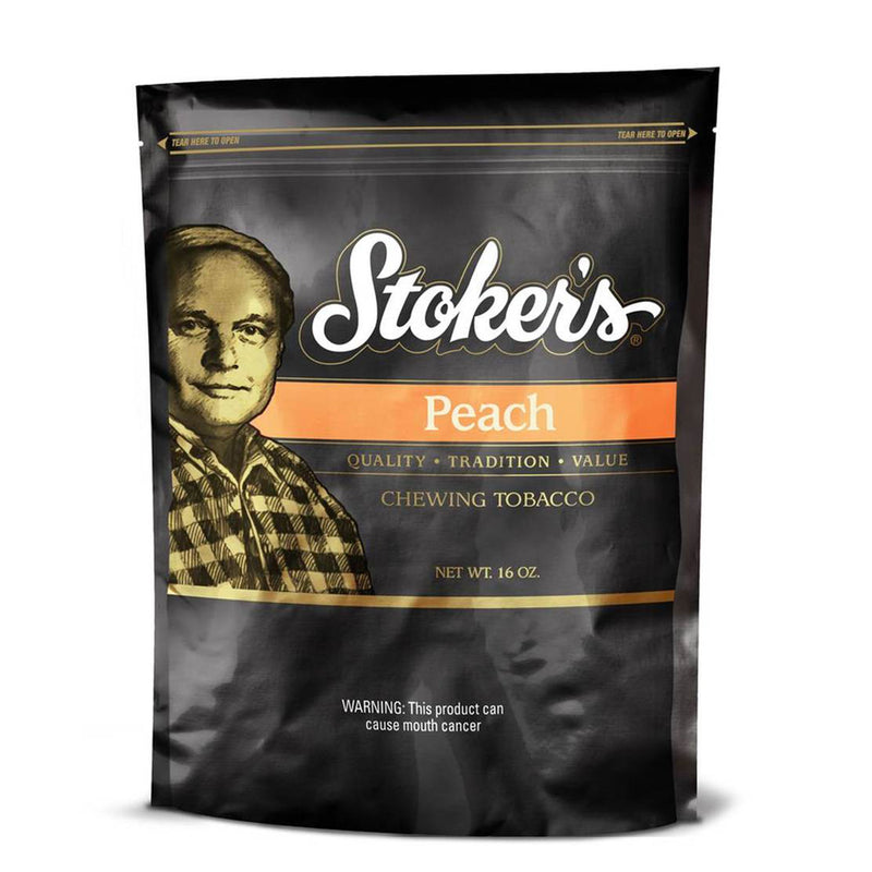 Stoker's Peach Loose Leaf Chewing Tobacco