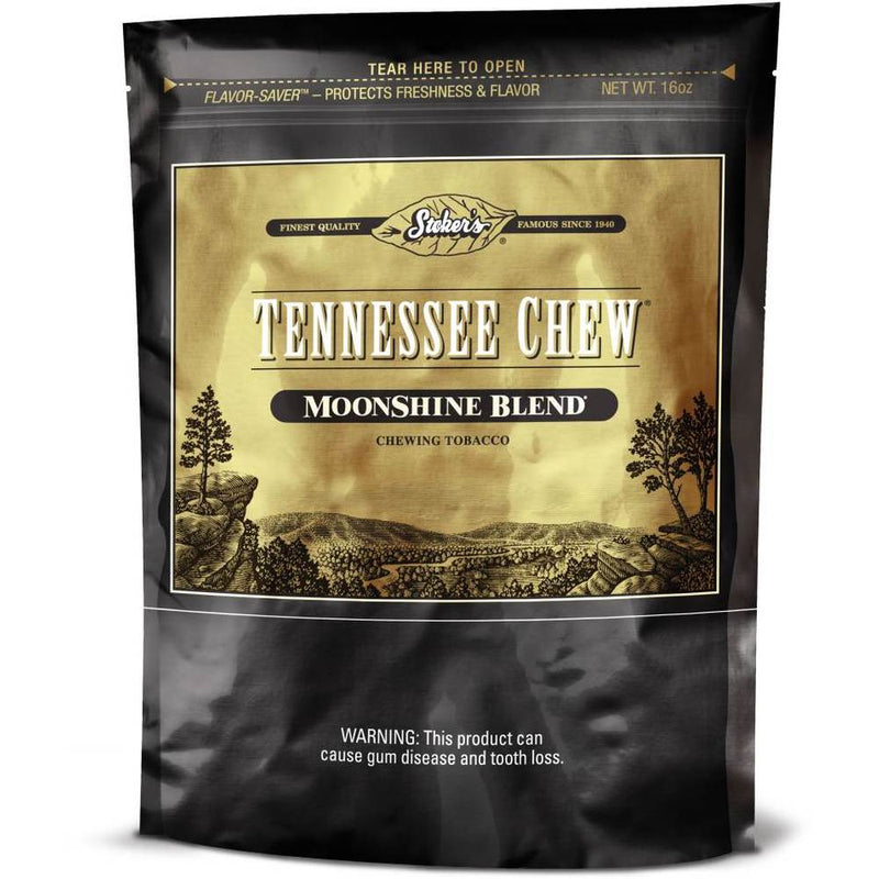 Stoker's Tennessee Chew Moonshine Loose Leaf Chewing Tobacco