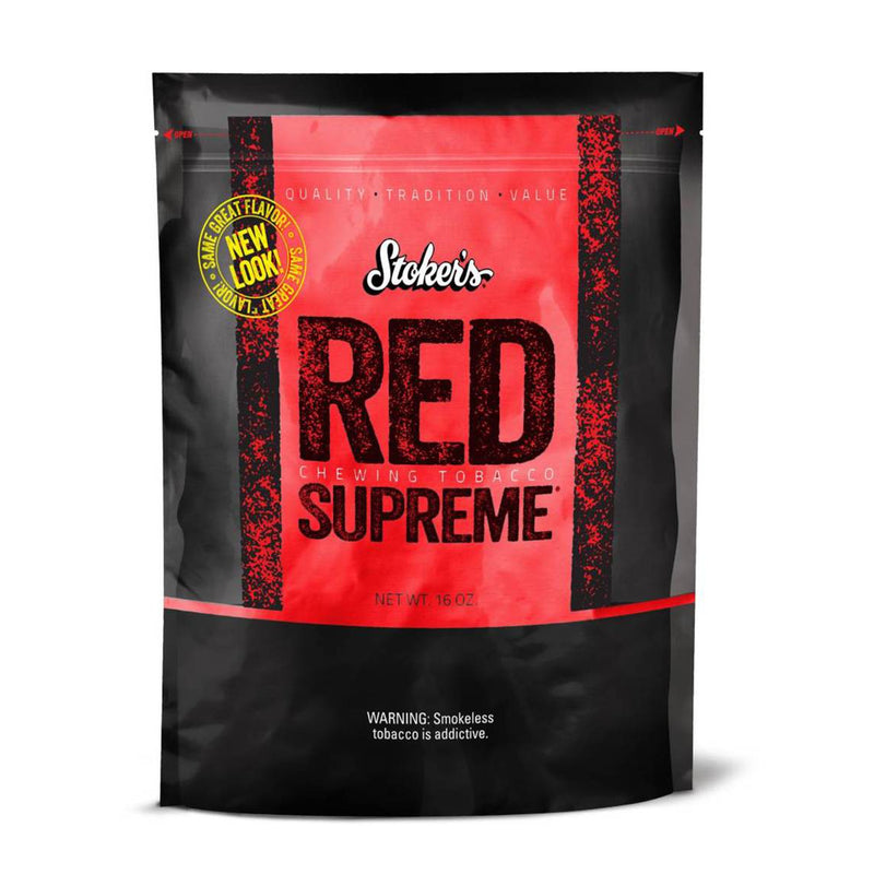 Stoker's Red Supreme Loose Leaf Chewing Tobacco