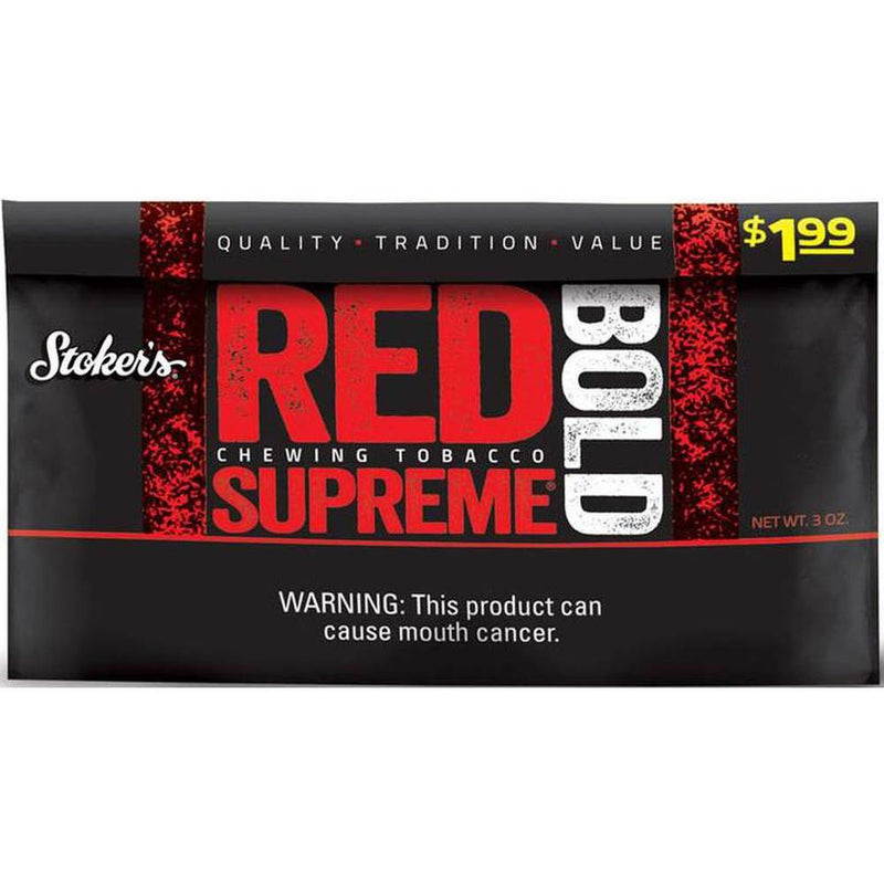 Stoker's Red Supreme Bold Loose Leaf Chewing Tobacco