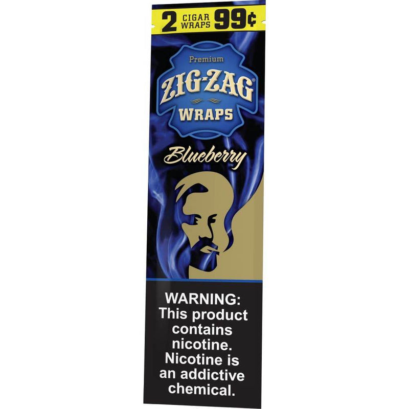 Zig-Zag Blueberry Cigar Wraps