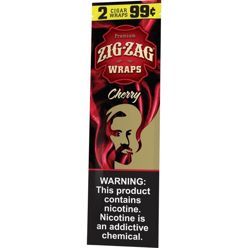 Zig-Zag Cherry Cigar Wraps