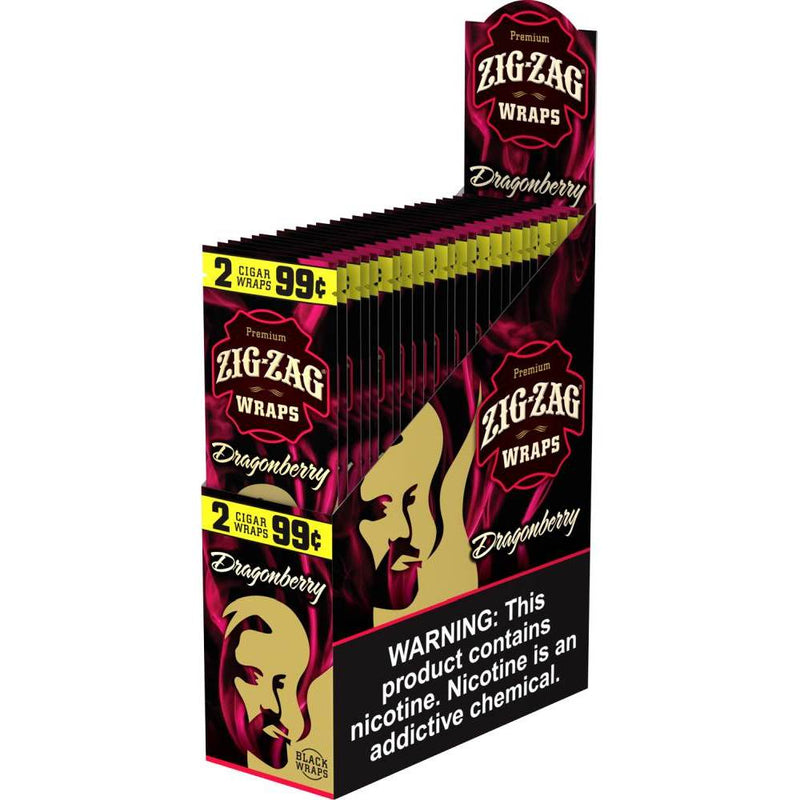Zig-Zag Dragonberry Cigar Wraps