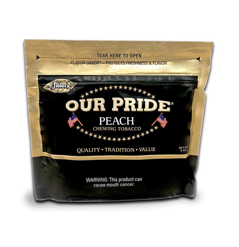 Stoker's Our Pride Peach Loose Leaf Chewing Tobacco