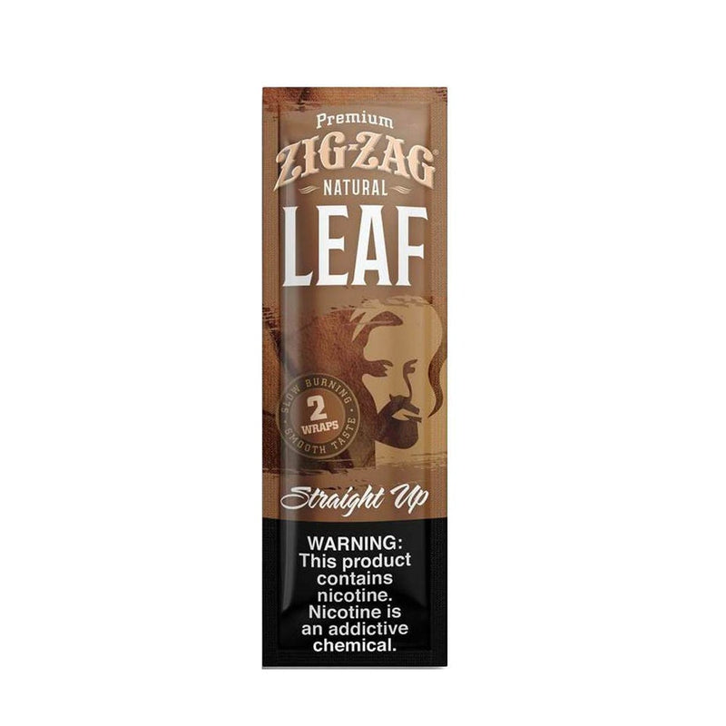 Zig-Zag Straight Up Natural Leaf Wraps