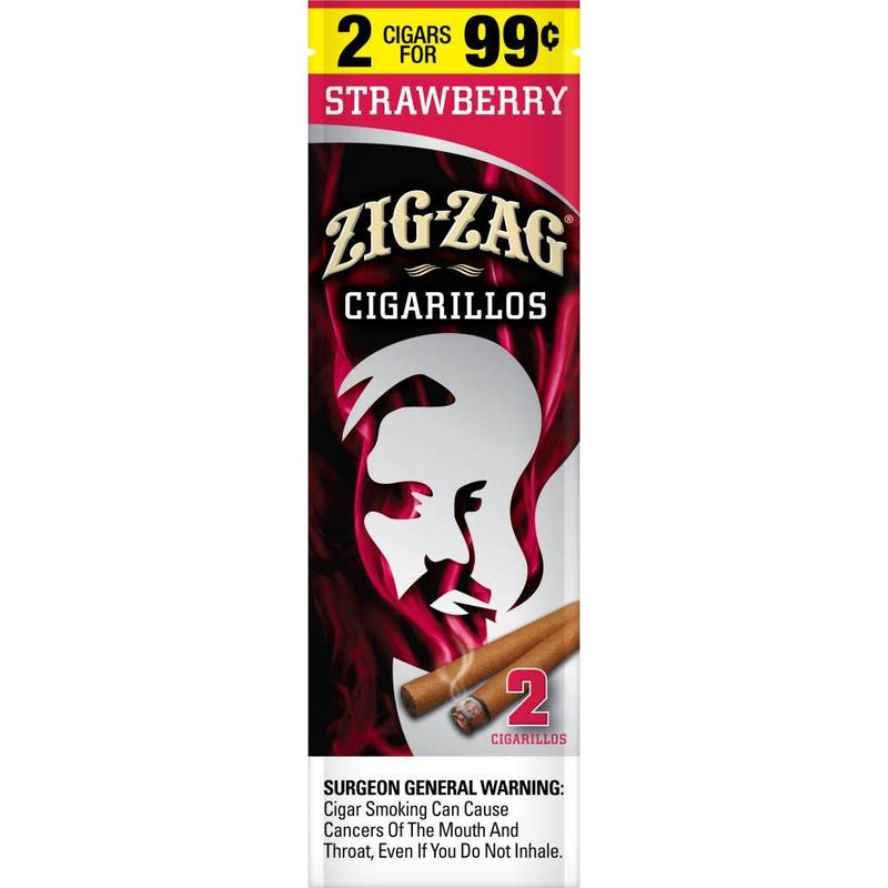 Zig-Zag Strawberry Cigarillos