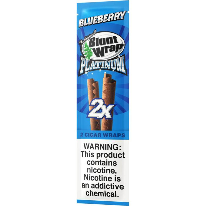 Blunt Wrap Platinum Blueberry Cigar Wraps