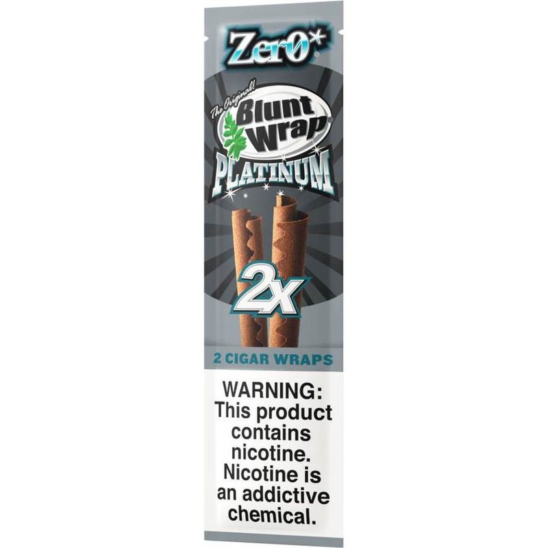 Blunt Wrap Platinum Zero Cigar Wraps