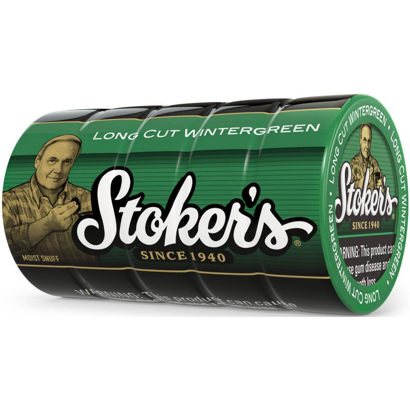 Stoker's Wintergreen Long Cut Moist Snuff