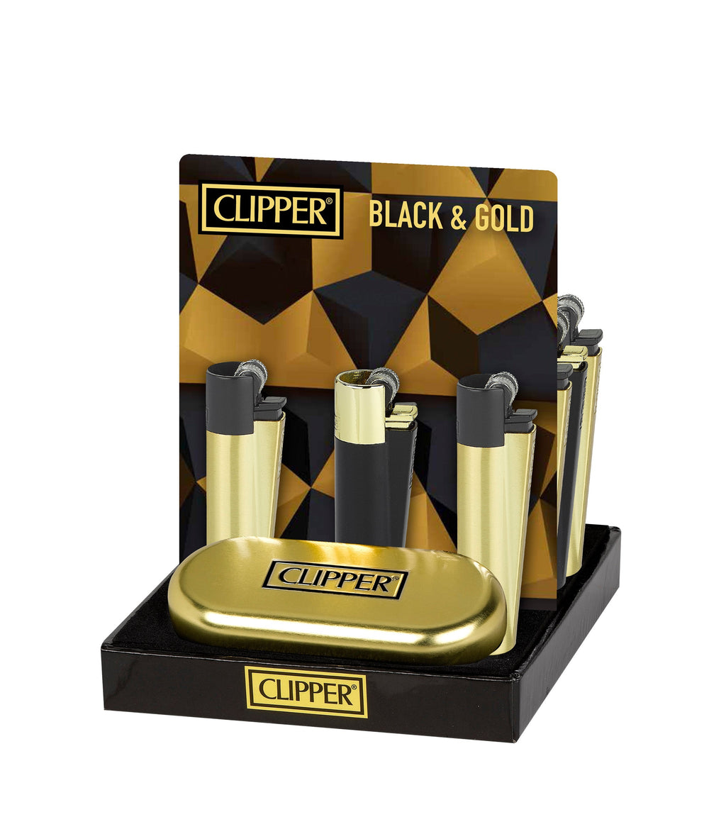 Metal Clipper Lighter (Black)