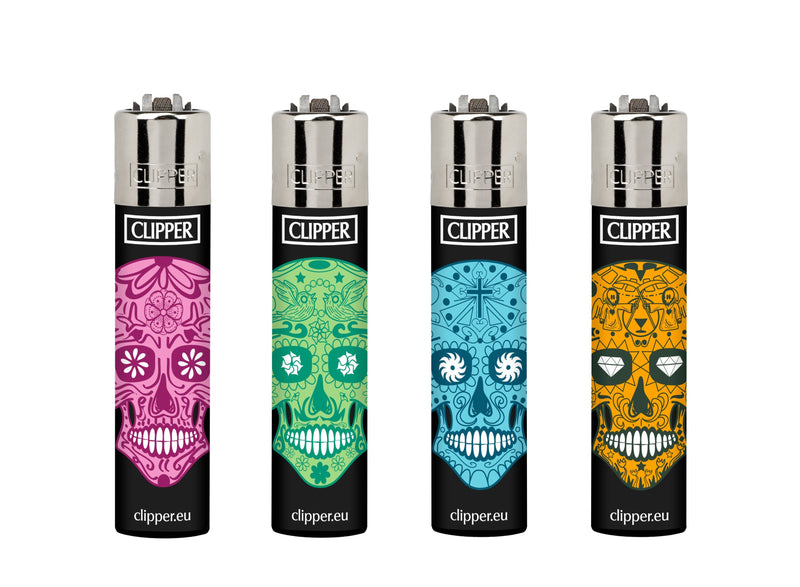 Clipper Classic Large | Printed - Mexican Skulls