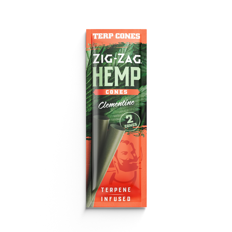 Zig-Zag Clementine Terpene-Infused Hemp Cones